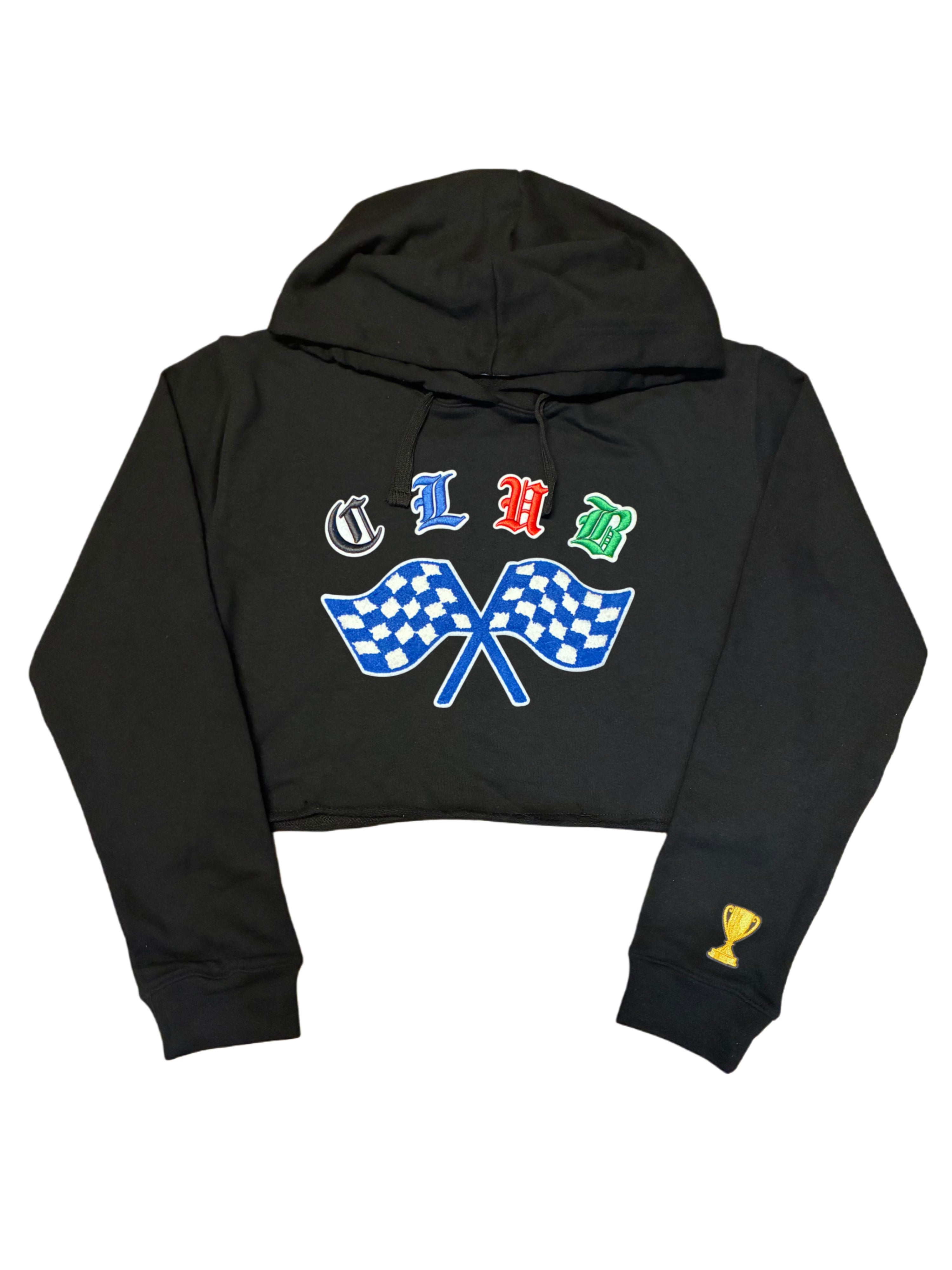 Cropped “CLUB” Hoodie (Women’s)
